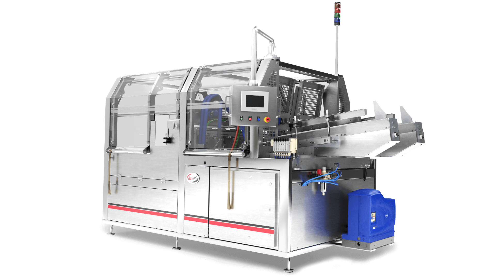 Paperboard Tray Lidder Machine | L Series | Delkor Systems